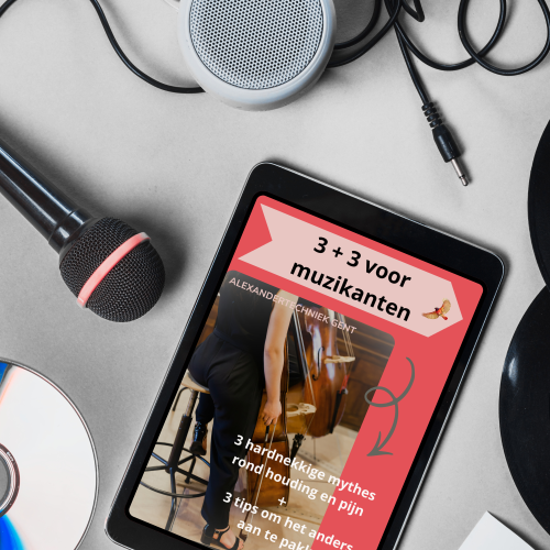 Mockup cover 3+3 muzikanten